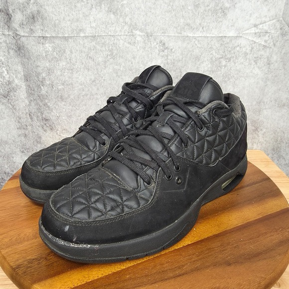 Jordan Clutch Sneakers Mens 12 Triple Black‎  Basketball Shoes 845043-022 CC main image 4